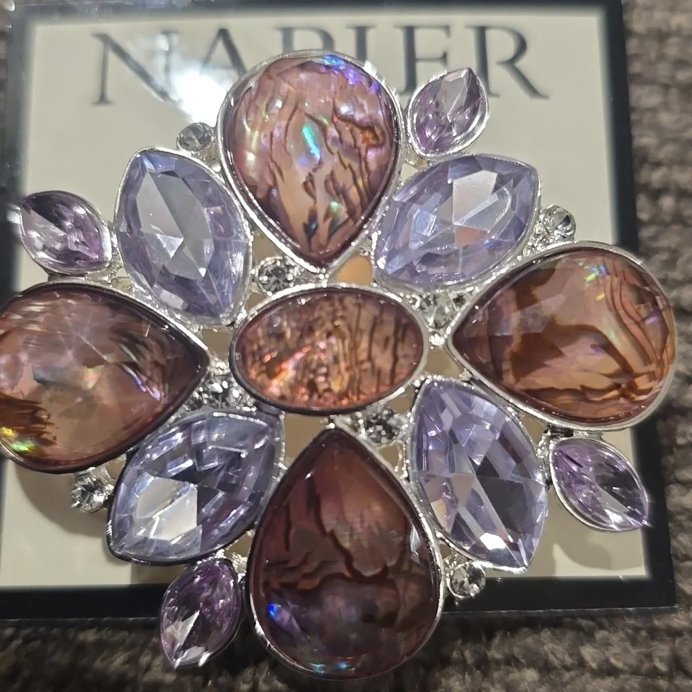 NAPIER BRAND FASHION JEWELRY FANCY SPARKLING 
